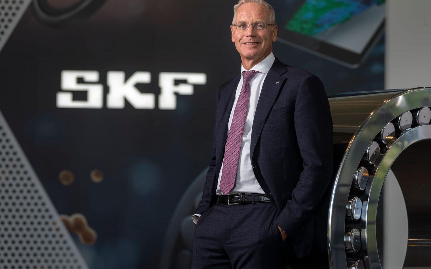 SKF:s vd Rickard Gustafson. Arkivbild. 