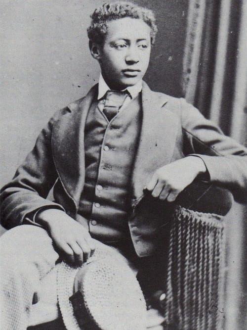 Prins Alemayehu som tonåring.