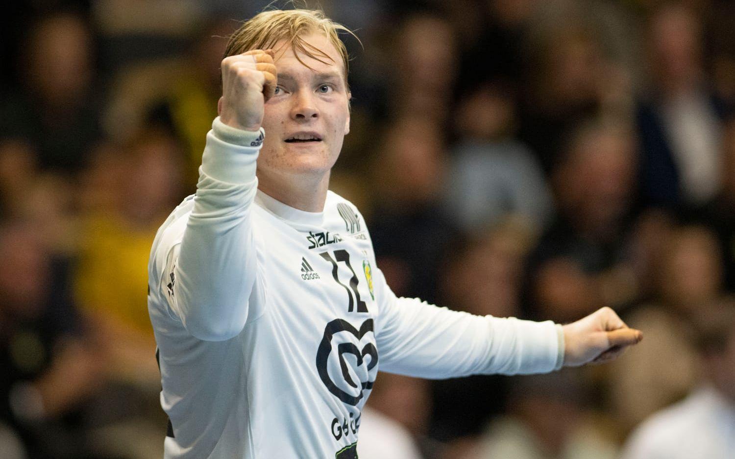 Sävehofs målvakt Simon Möller.