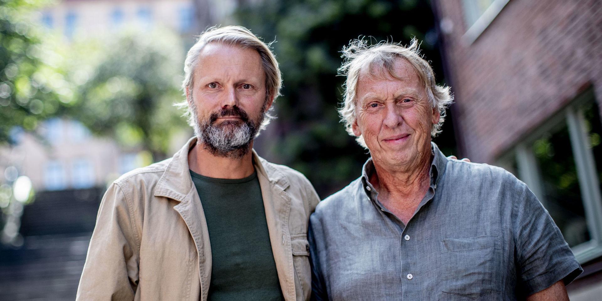 Felix Herngren och Tomas von Brömssen samarbetar i kommande dramakomedin 'Dag för dag'.