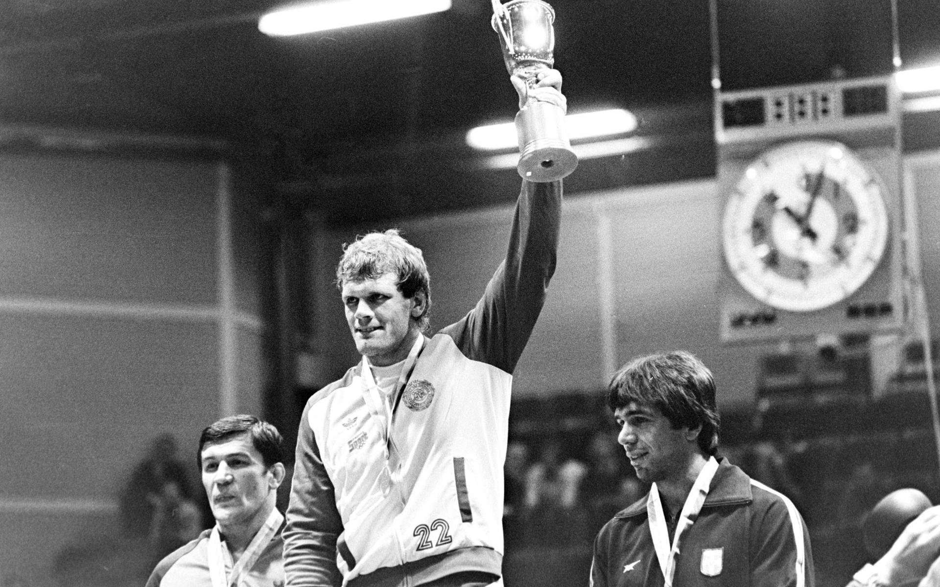 Frank Andersson är en av brottningens mest framgångsrika med tre VM-guld, fyra EM-guld och ett OS-brons under sin långa och framgångsrika karriär.
