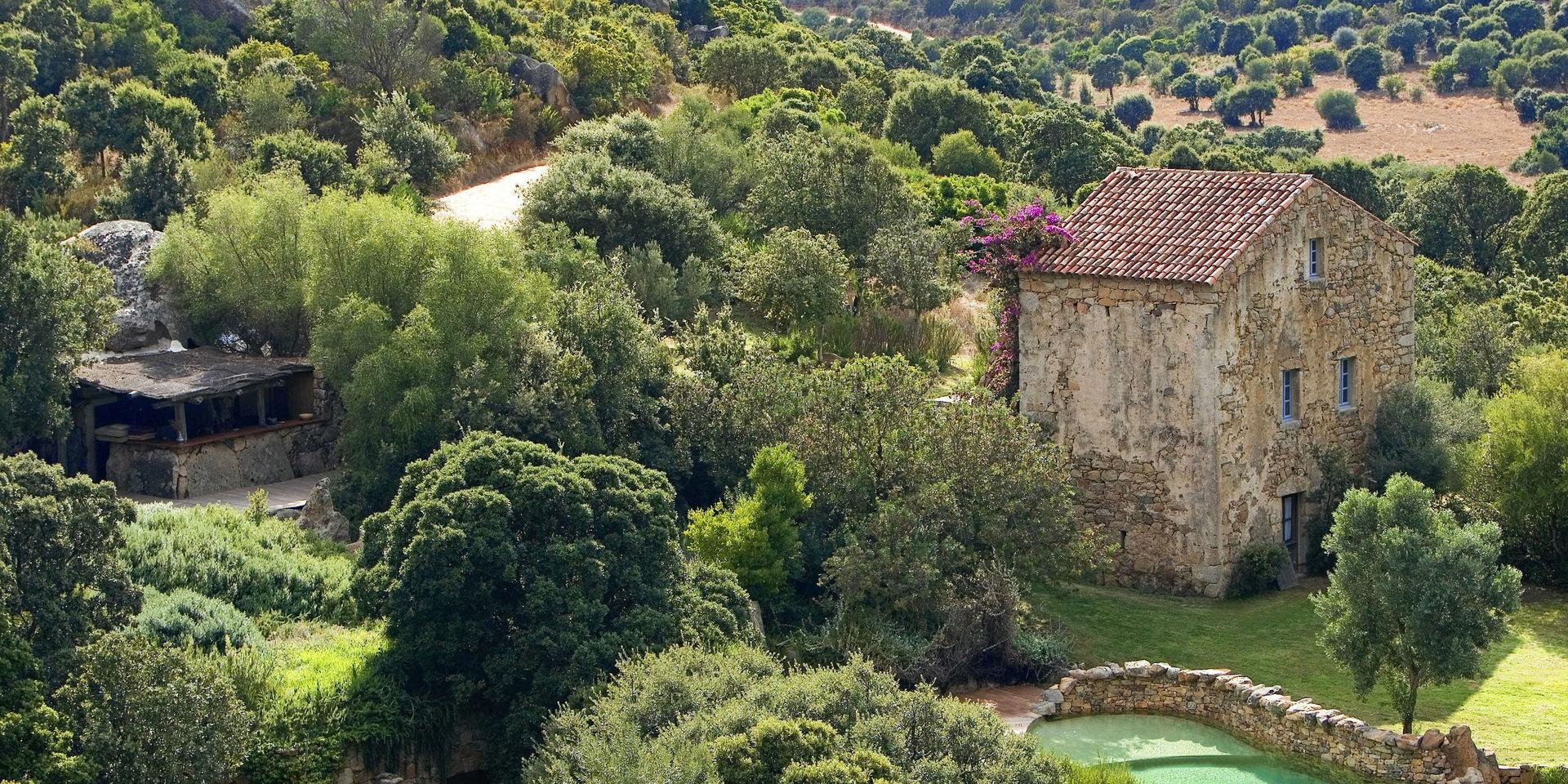 Ett romantiskt gömställe på Korsika, Domain de Murtoli.