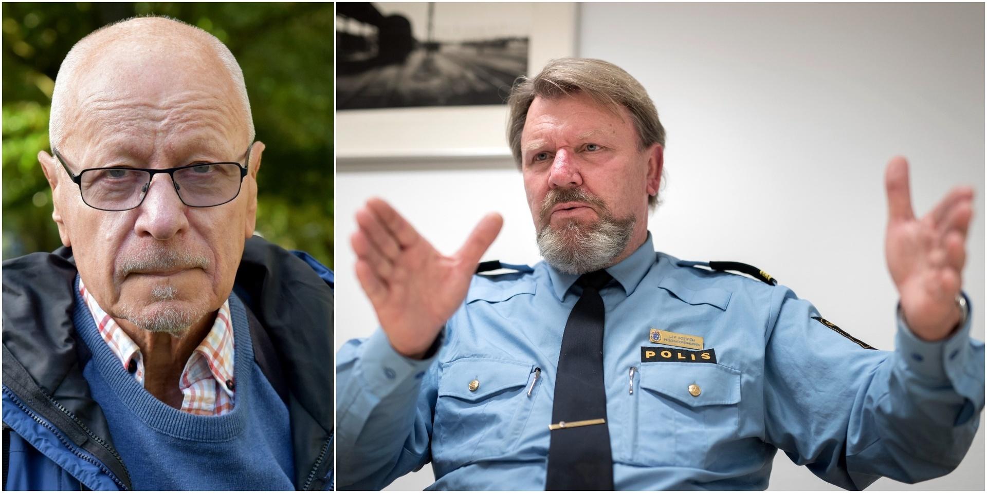 Boström visar medkänsla för brottsoffren och besvikelse över polismyndighetens otillräcklighet, skriver Sven-Erik Alhem.