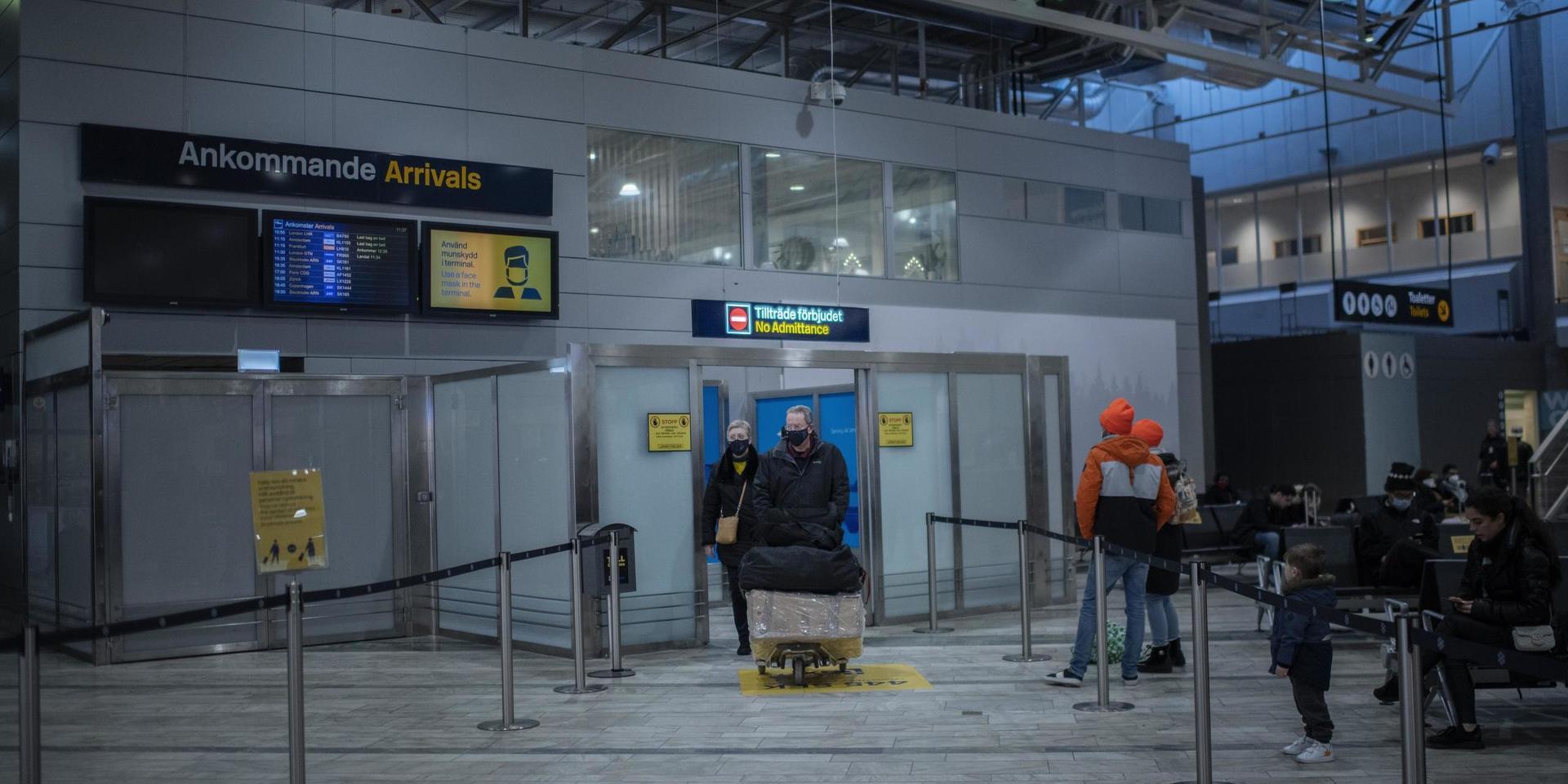 1 600 anlända resenärer lät sig covidtestas på Landvetter flygplats under juli. Det är för få, tycker insändarskribenten.
