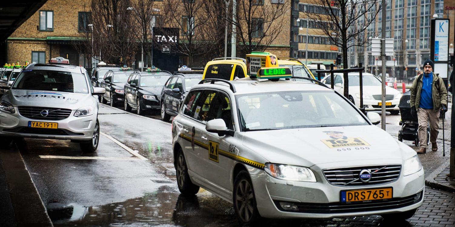 Taxi Göteborg hade mer att göra än på över två år i samband med tågkaoset på onsdagskvällen.