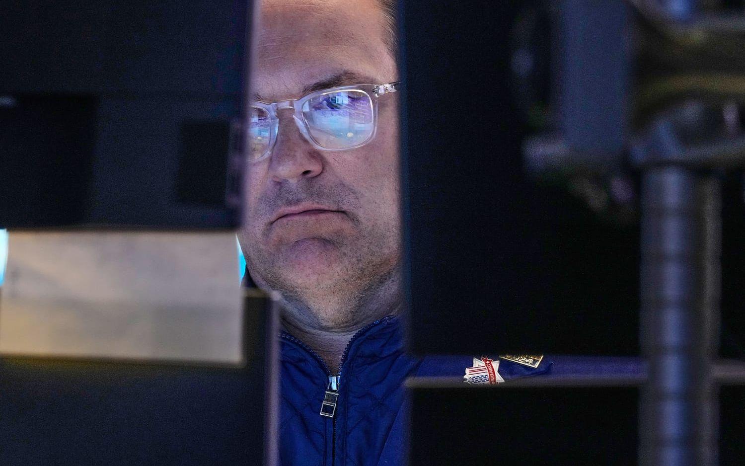 Nya rekord tittade fram på Wall Street. Bilden är tagen 5 maj.