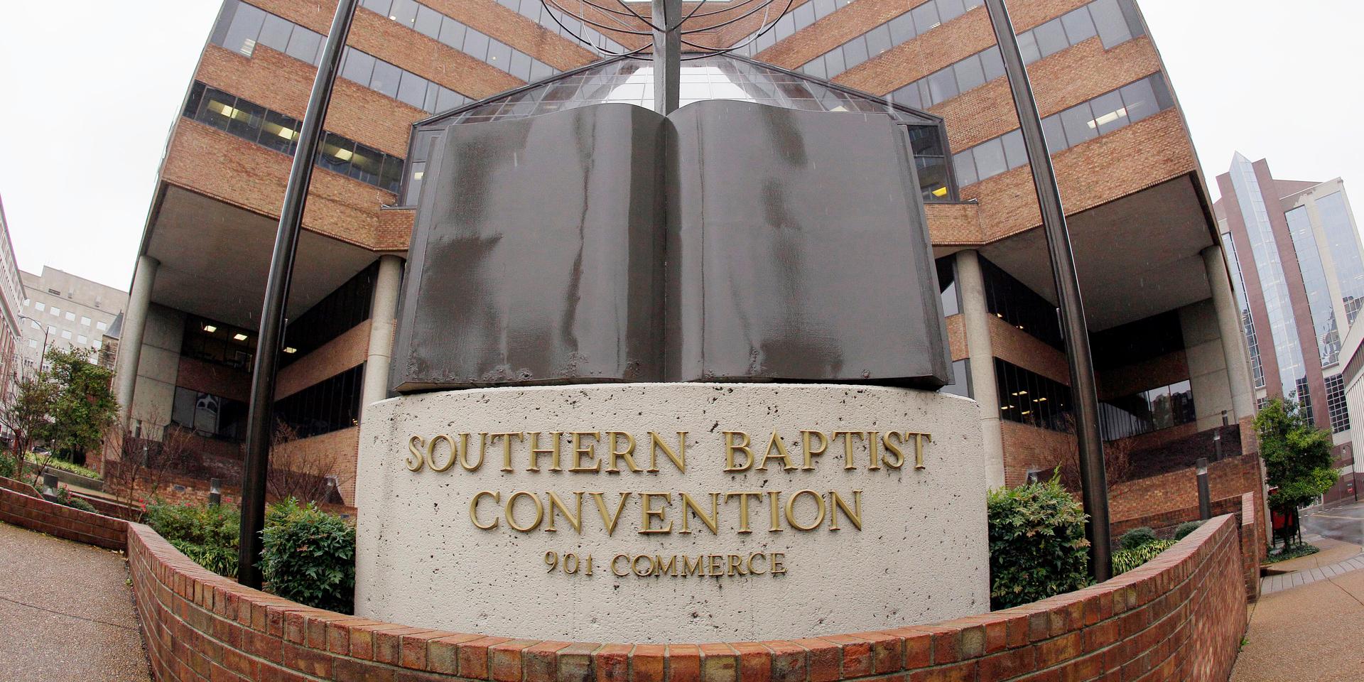 Arkivbild på Southern Baptist Conventions högkvarter i Nashville. 