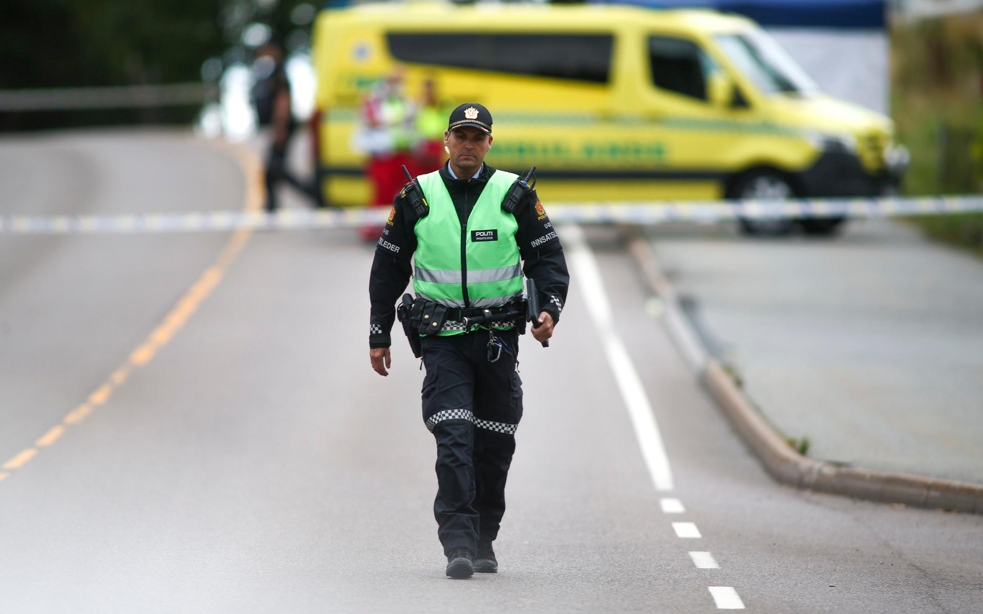 Efter en polisinsats i norska Sarpsborg sköts en svensk 34-årig man ihjäl av polis. 