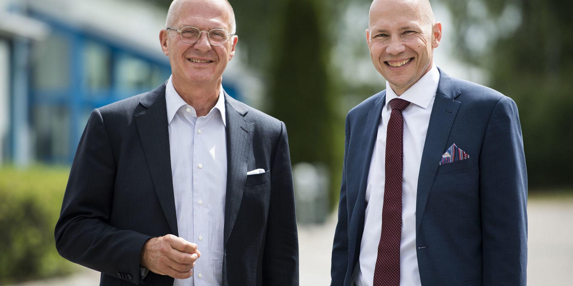 Bo Dankis och Jonas Eklind, styrelseordförande respektive vd i Azelio, tar sikte mot börsen.