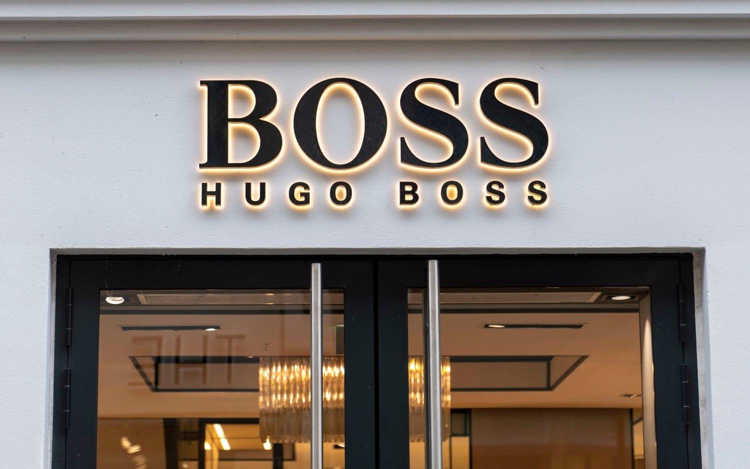 Tydligt nedåt men inte så illa som befarat för Hugo Boss i första kvartalet. Arkivbild