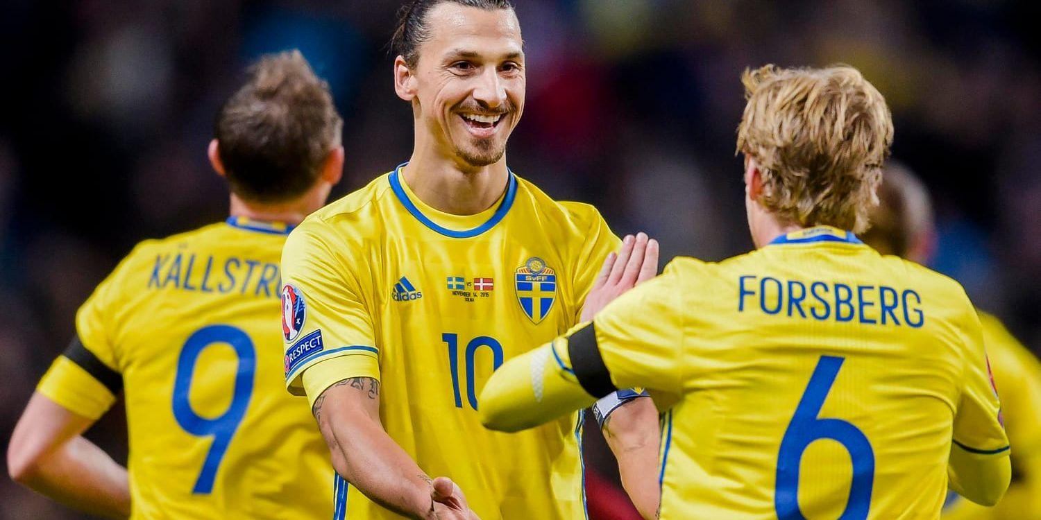 Det svenska EM-landslaget innehåller hela nio ligamästare från sju olika länder. Med det är man bäst i hela turneringen.