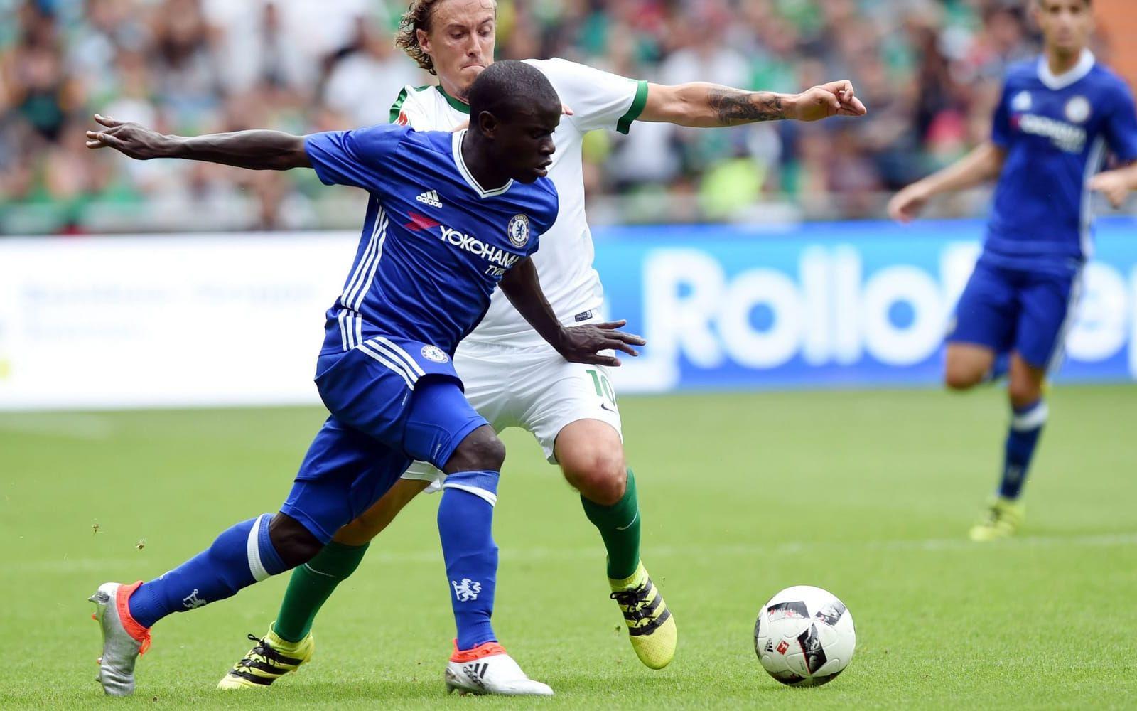 13. N'Golo Kanté. 35,8 miljoner euro, från Leicester till Chelsea. Foto: Bildbyrån