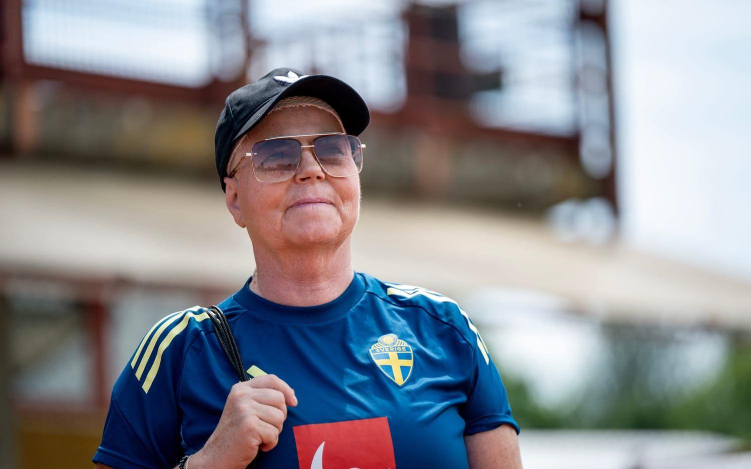 Marika Domanski Lyfors under senaste Nations League-samlingen. Arkivbild.