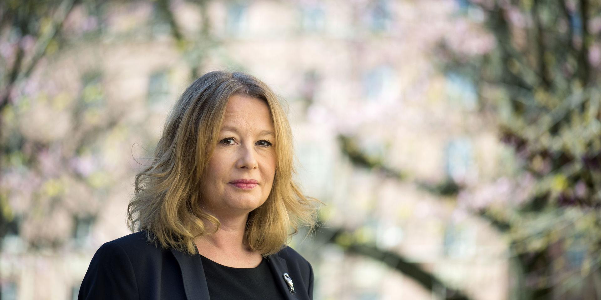 Åsa Linderborg slutar som kulturchef på Aftonbladet efter tio år. I fortsättning kommer hon vara reporter på tidningen. Arkivbild. 