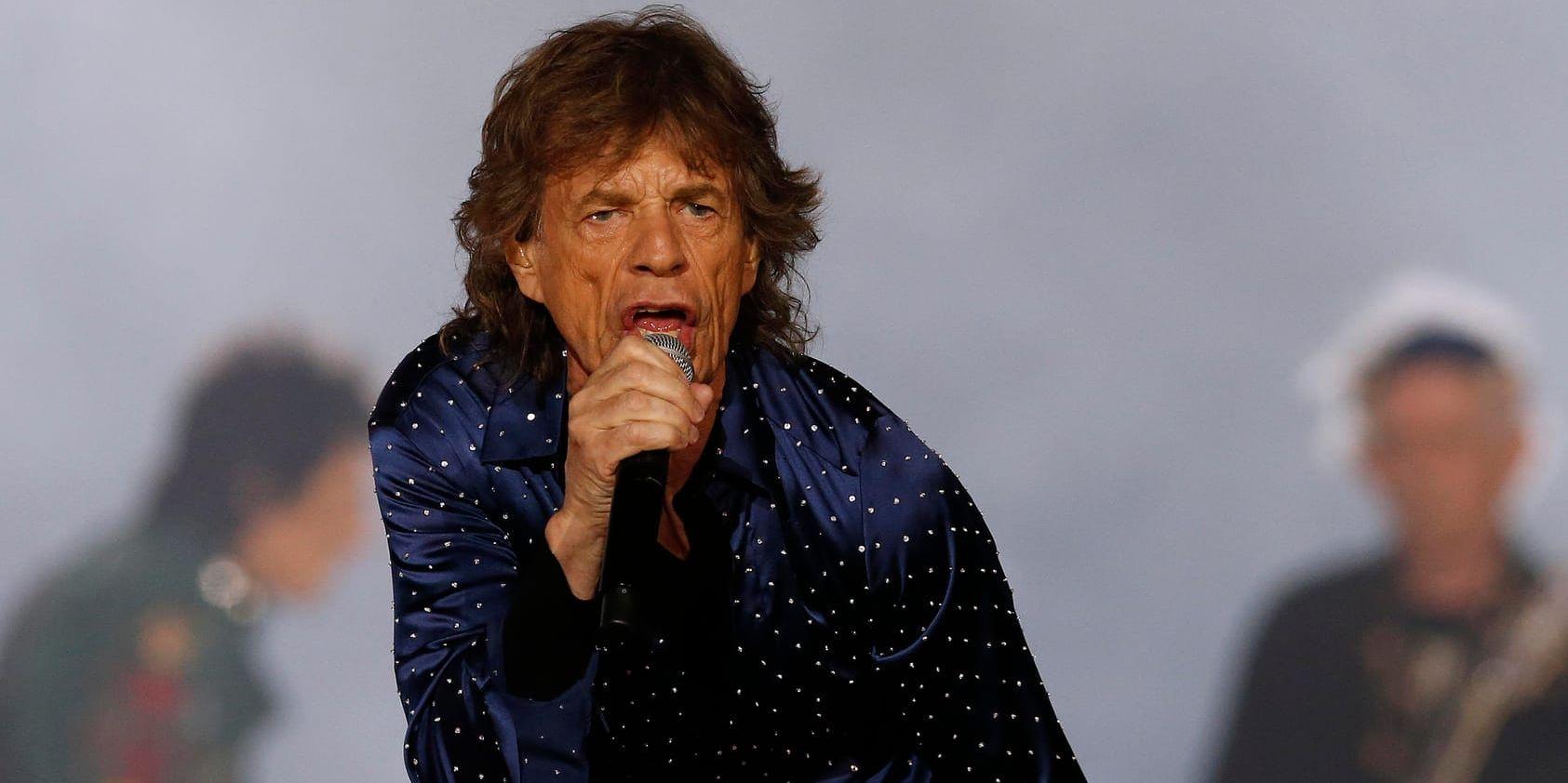 Mick Jagger har drabbats av sjukdom och tvingas ställa in Rolling Stones kommande turné. Arkivbild.