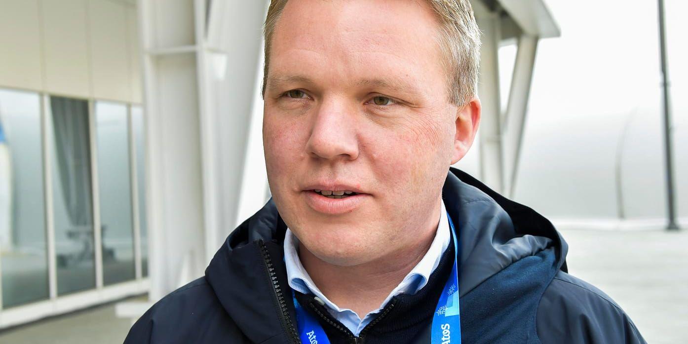 Svenska ishockeyförbundets ordförande Anders Larsson. Arkivbild.