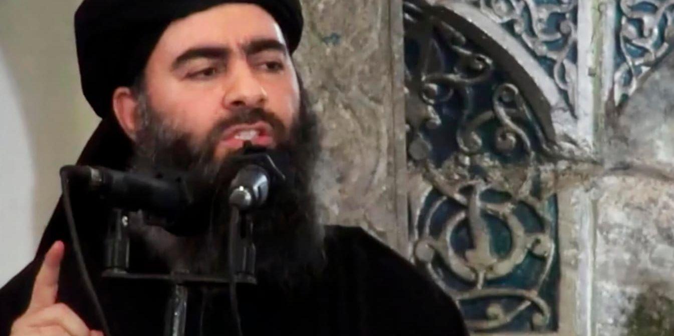 IS-ledaren Abu Bakr al-Baghdadi. Arkivbild.