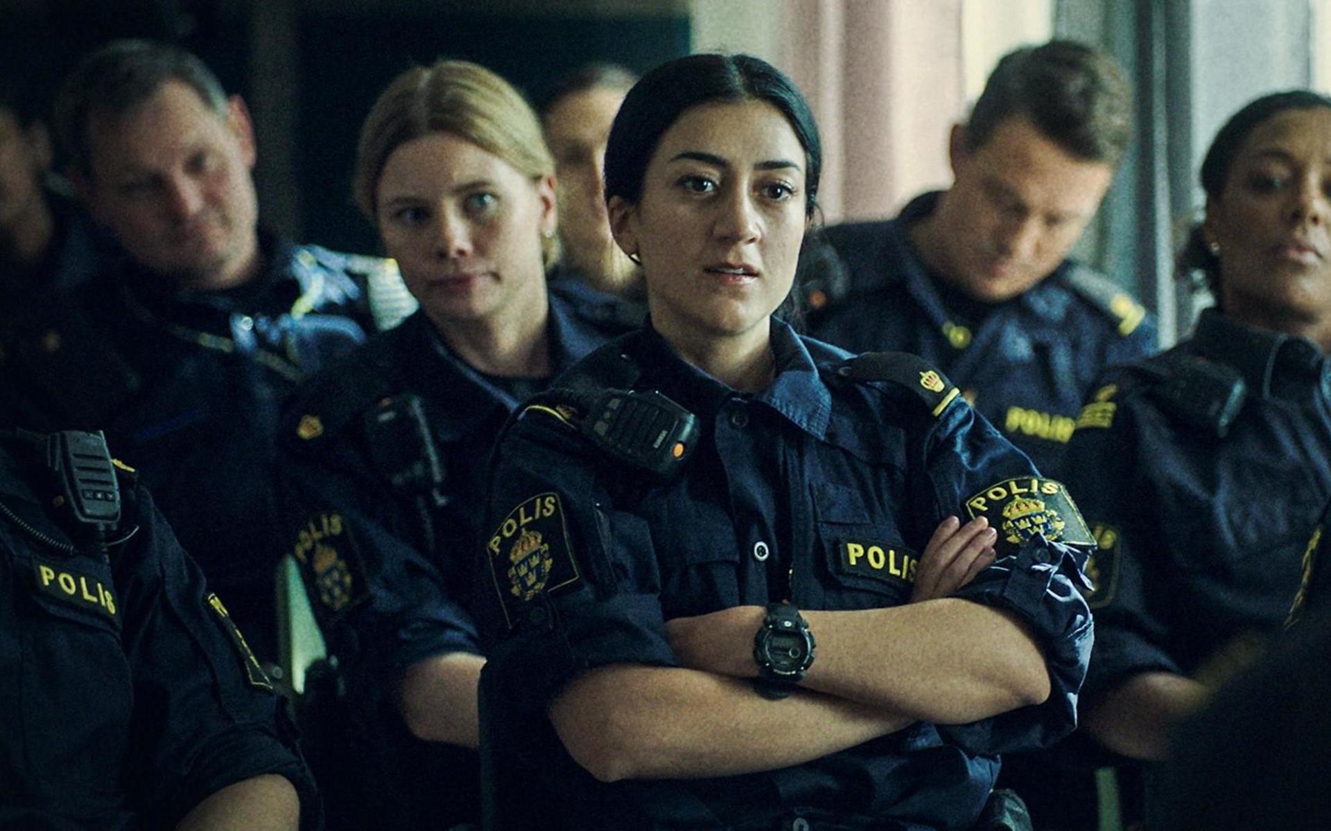Den uppmärksammade tv-serien ”Tunna blå linjen” handlar om Malmöpolisers vardag. 