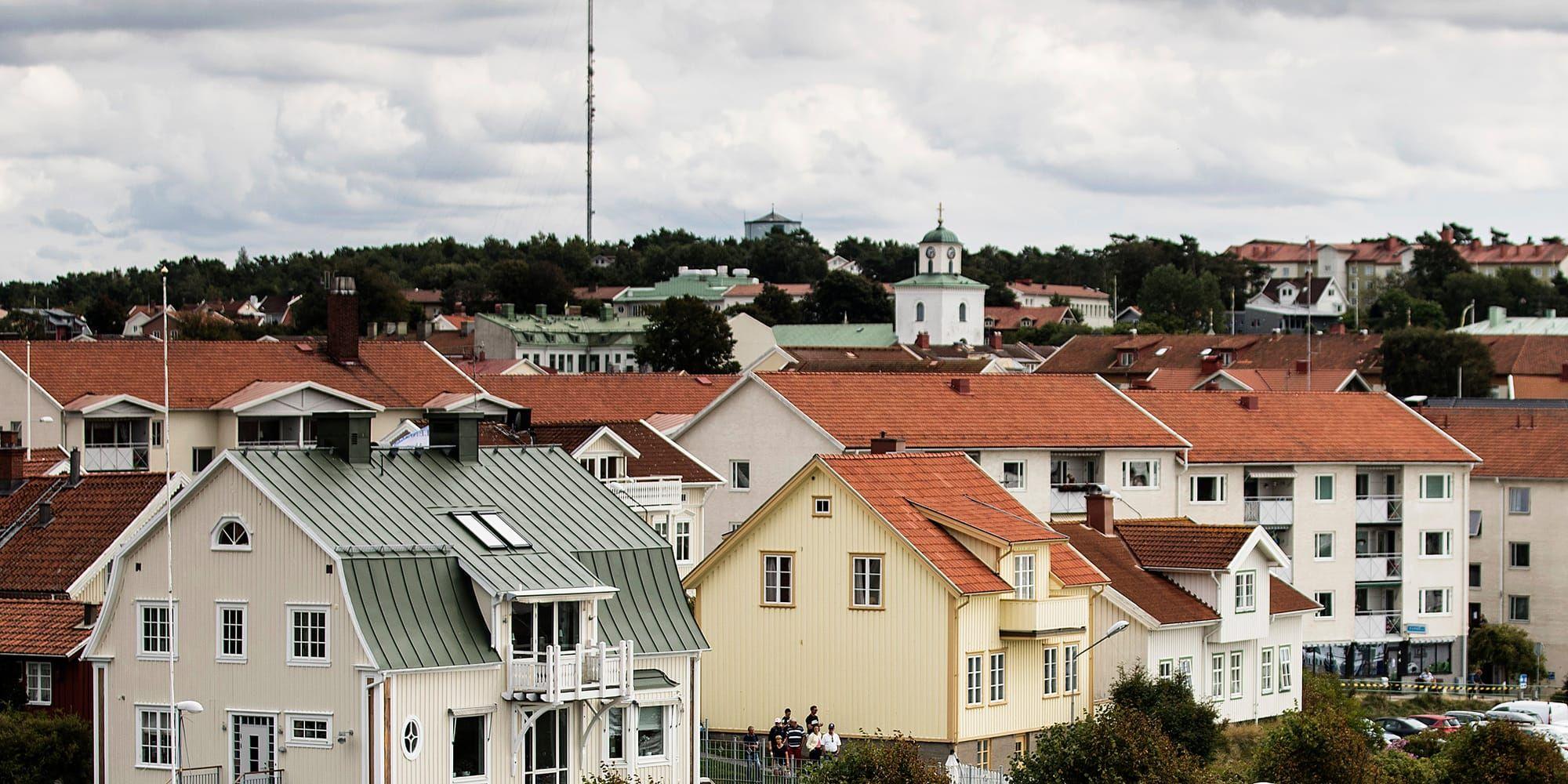 Vy över en del av Strömstad. Foto: ARKIVBILD