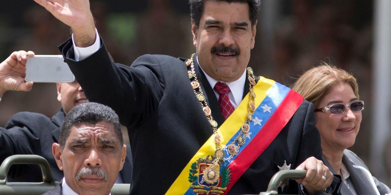 Venezuelas president Nicolas Maduro. Arkivbild.