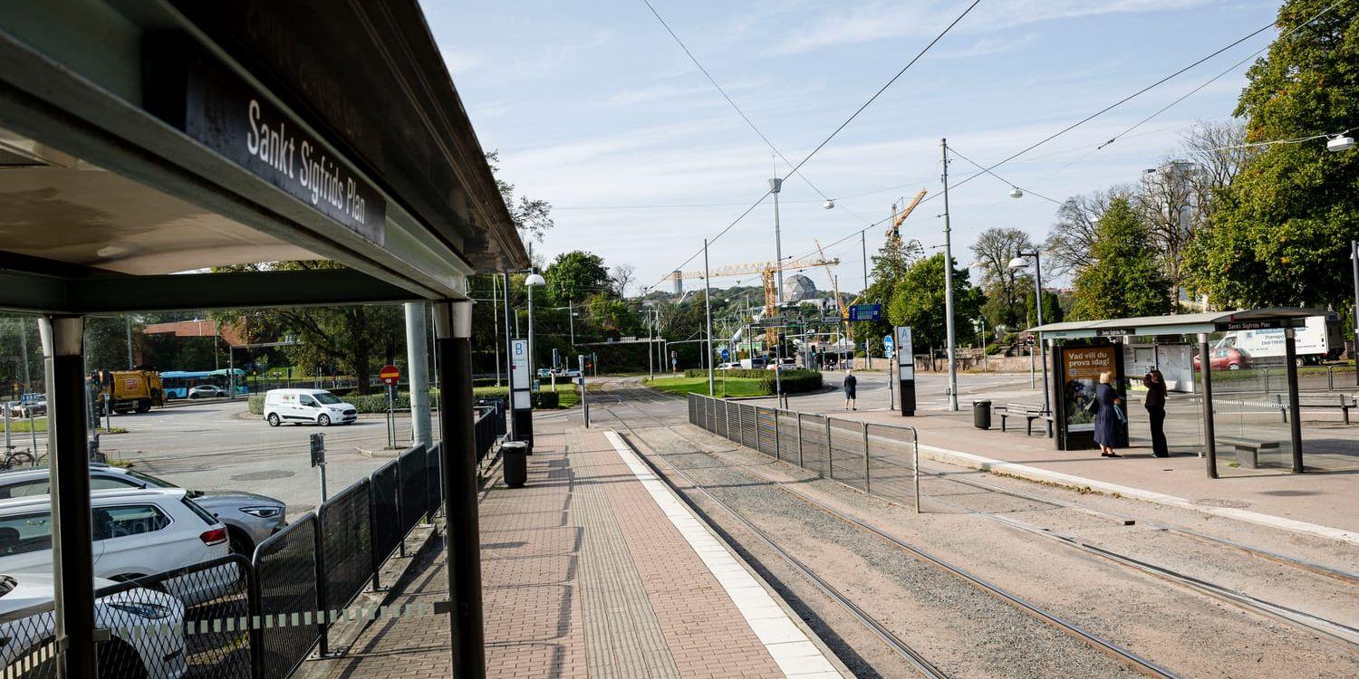 Spårvagnshållplats Sankt Sigfrids plan
