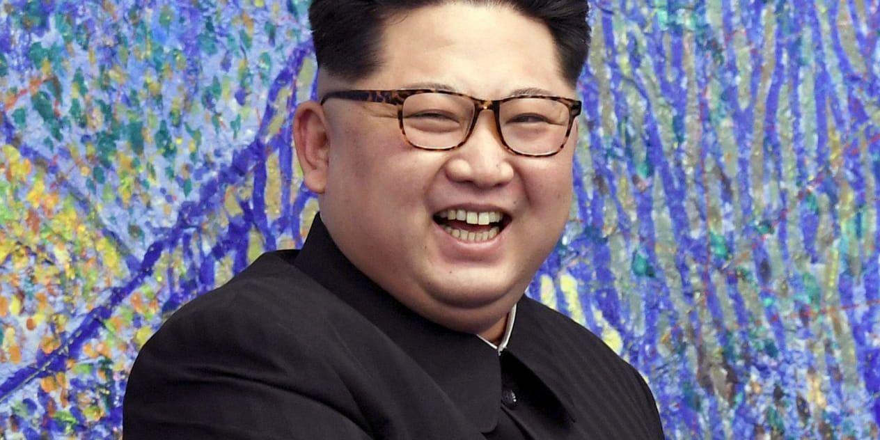 Den nordkoreanske ledaren Kim Jong-Un. Arkivbild.