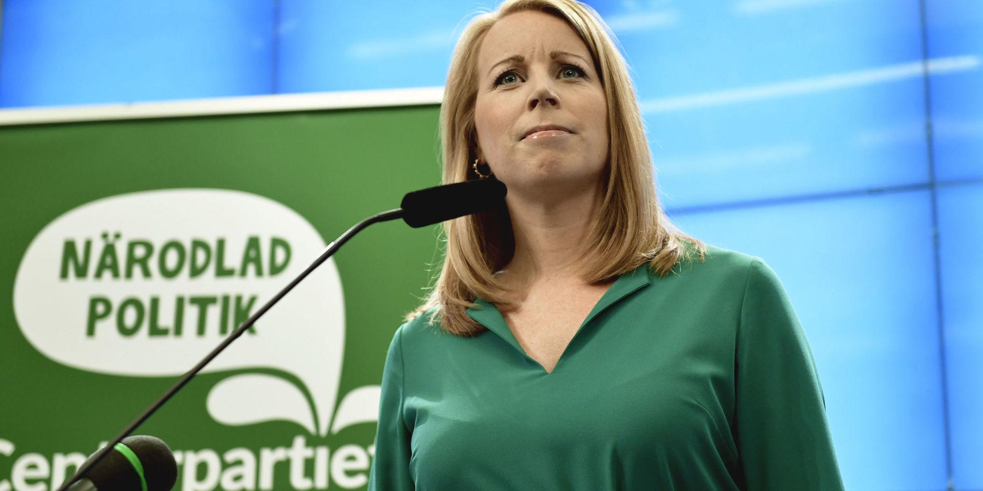 C har drivit igenom att grundfinansieringen för landets tjej- och kvinnojourer ska finnas kvar resten av mandatperioden, säger partiledaren Annie Lööf. Arkivbild.