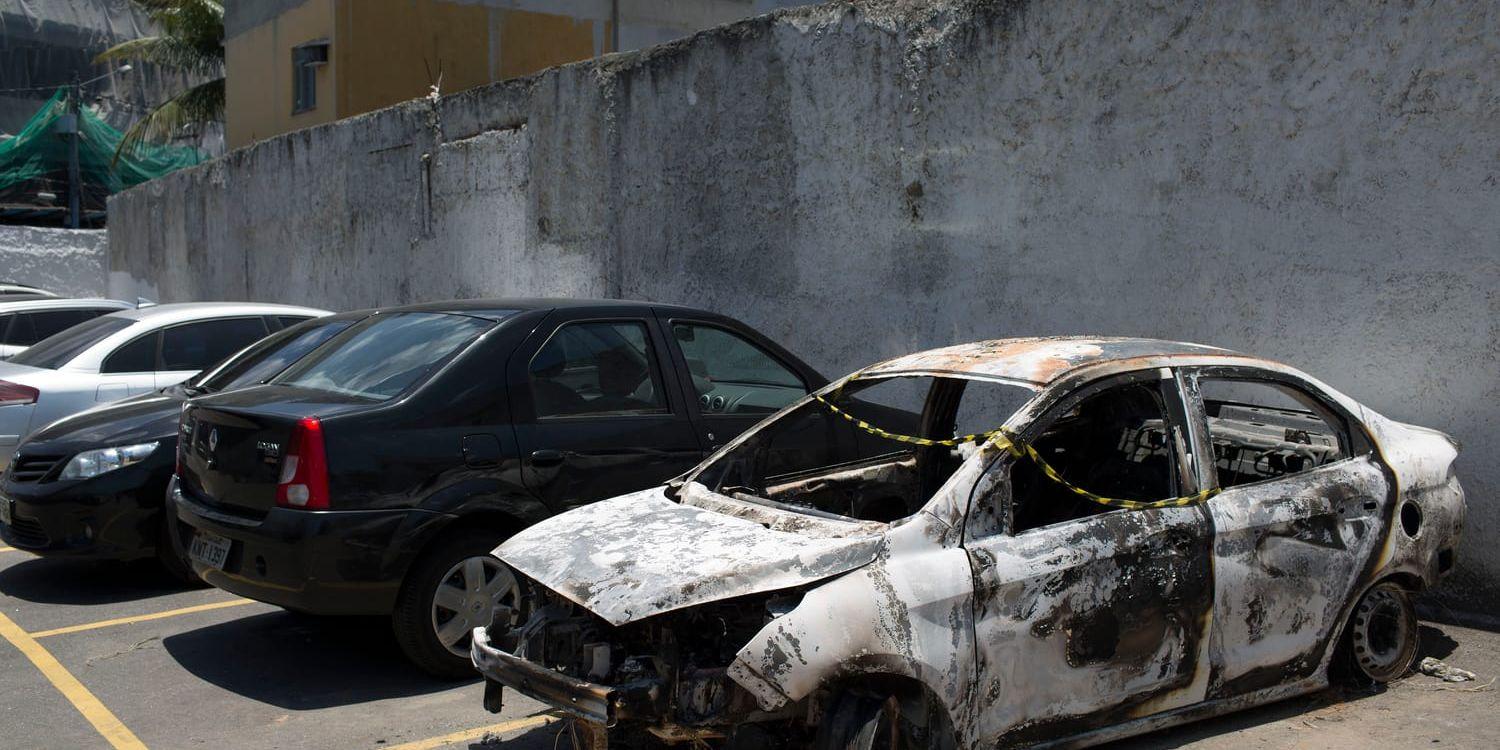 Greklands ambassadör i Brasilien hittades mördad i en utbränd bil i december 2016. Arkivbild.