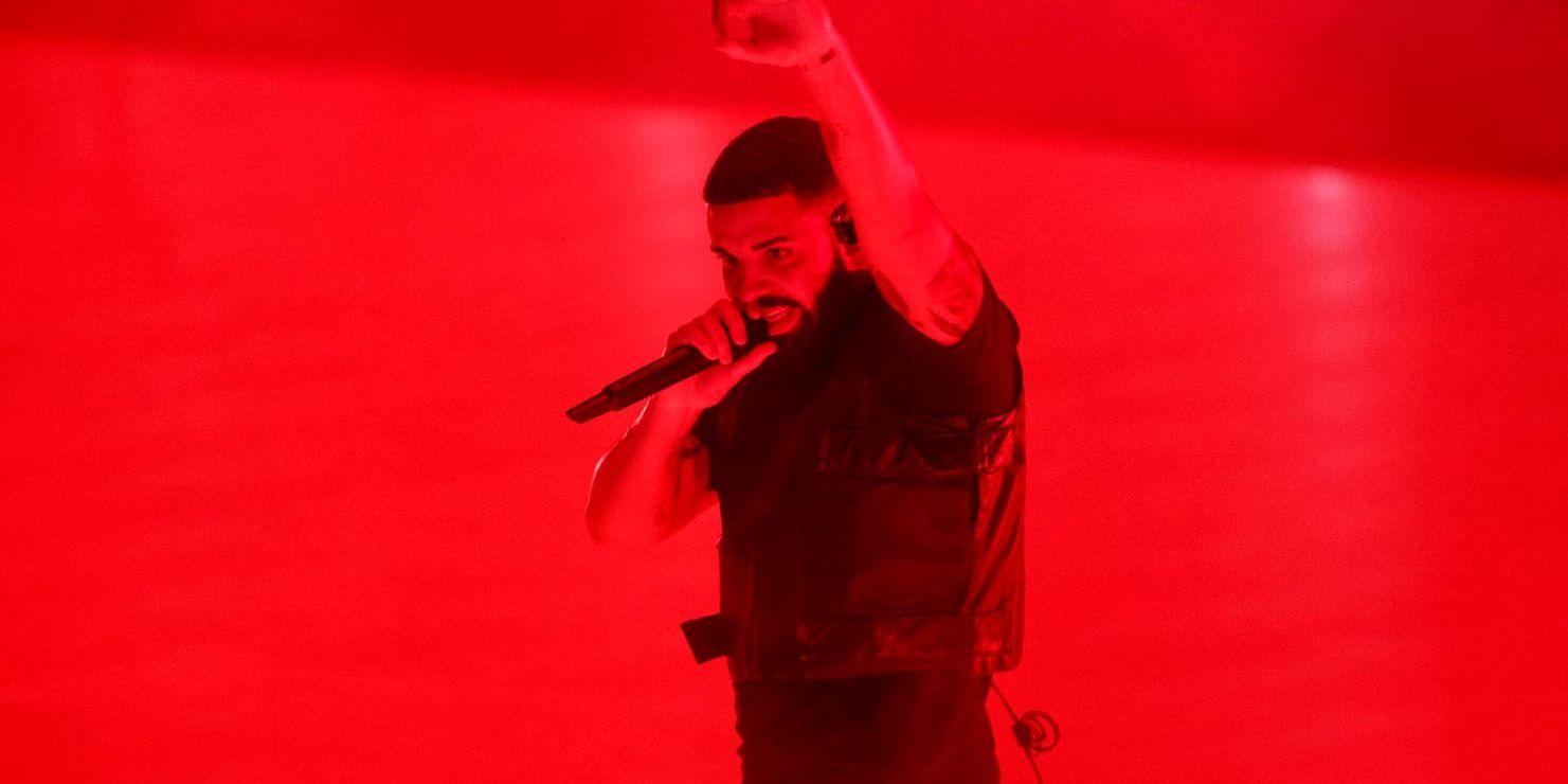 2018 var Drakes år, enligt Apple Music. Arkivbild.