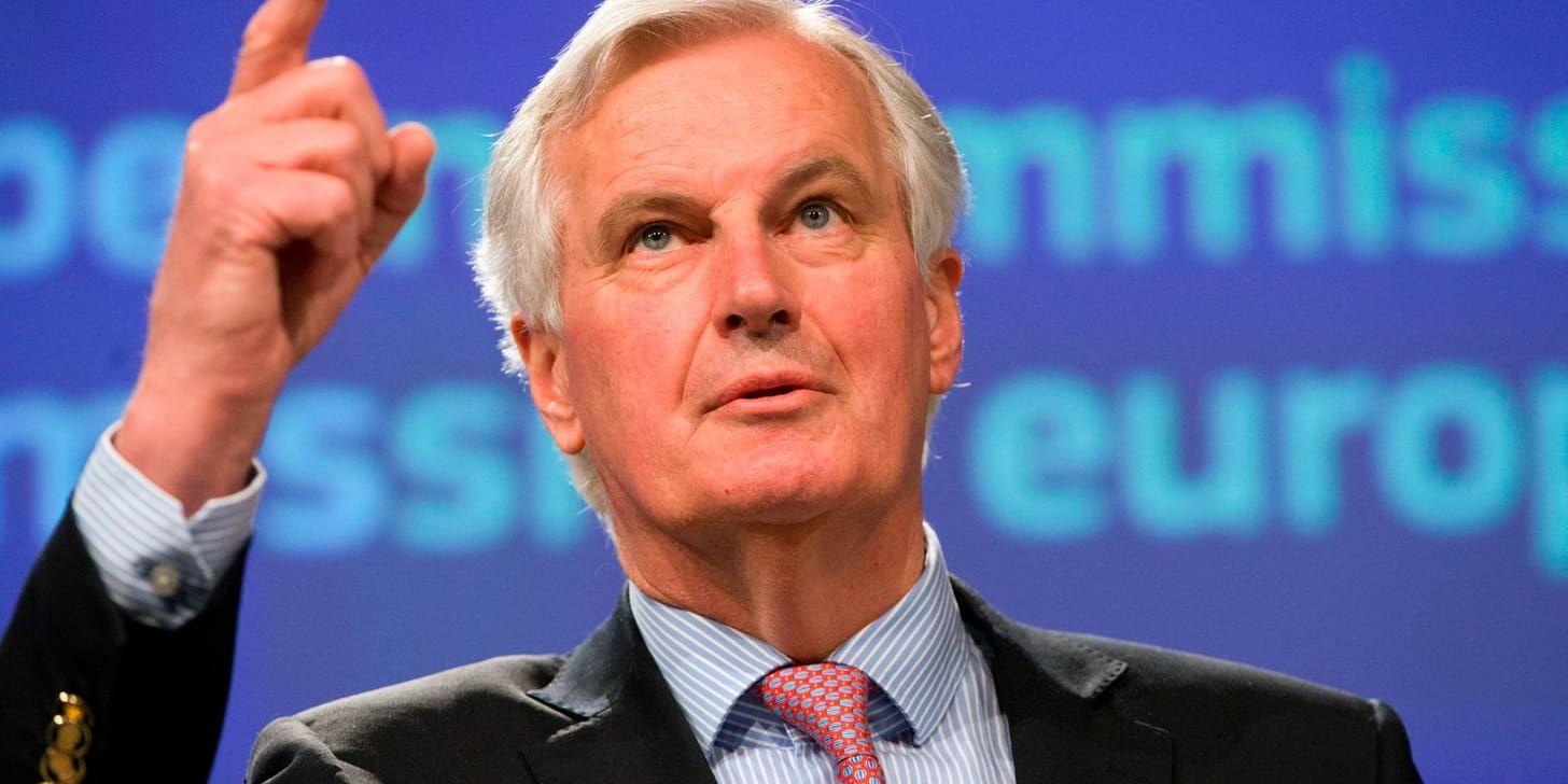 EU:s chefsförhandlare Michel Barnier.