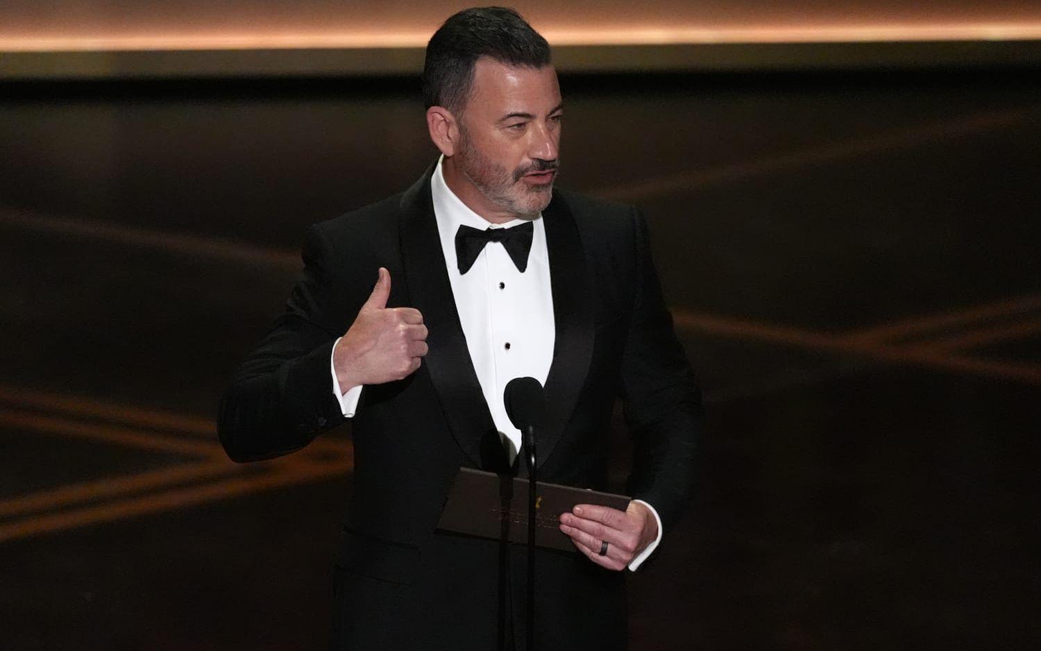 Jimmy Kimmel på Oscarsgalan tidigare i år. 
