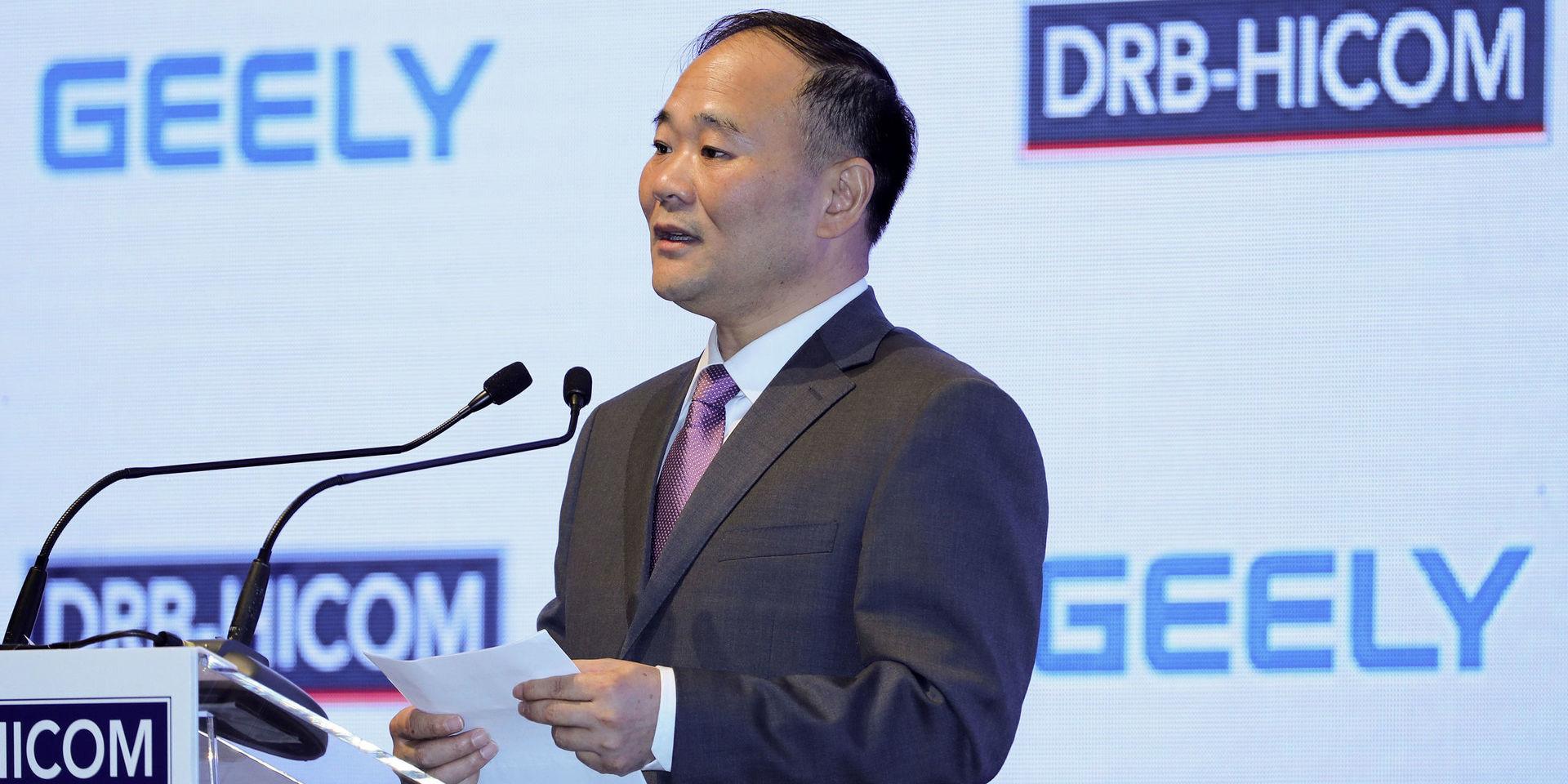 Li Shufu, styrelseordförande i Zhejiang Geely Holding Group, med stort ägande i det västsvenska näringslivet.  