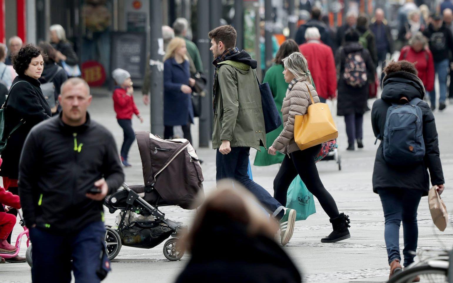 Oväntat svagt GFK-index för tyskarnas konsumentförtroende. Arkivbild