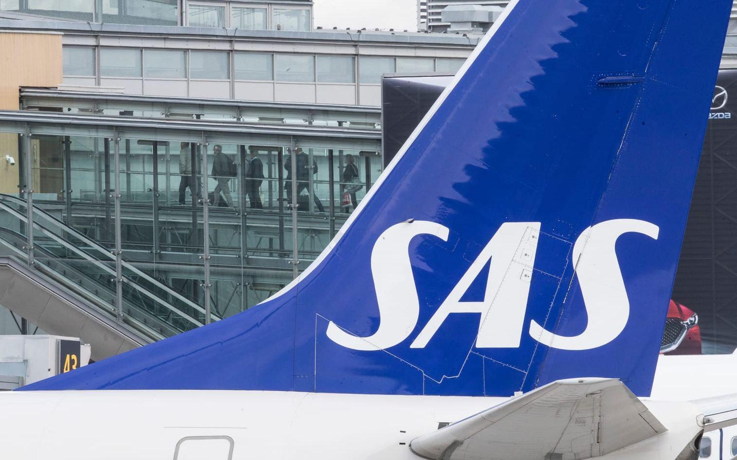 SAS varnar för en europeisk bränslechock. Arkivbild.