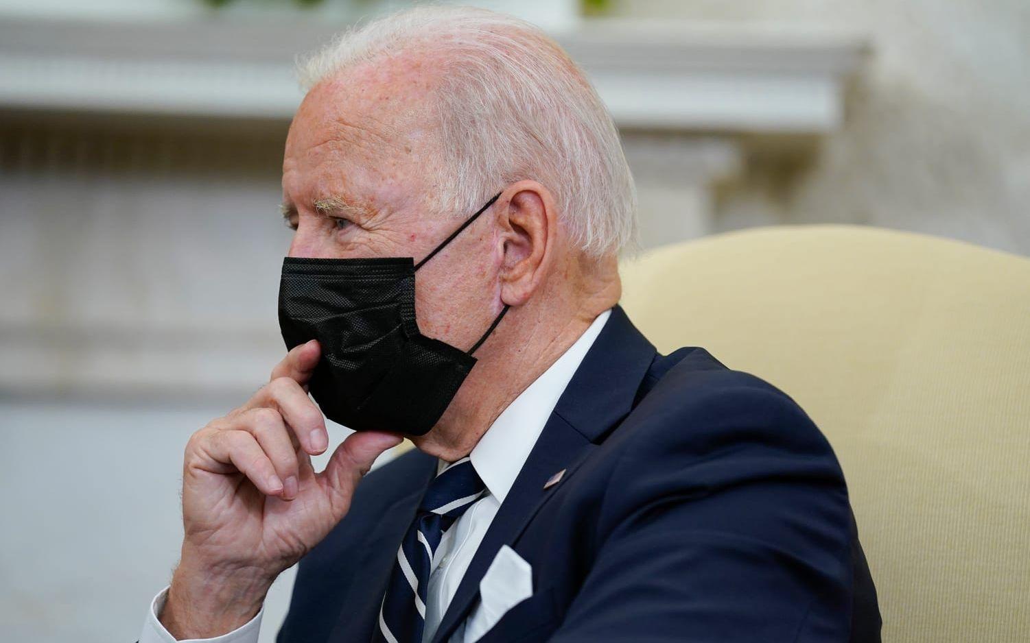 President Joe Biden har beställt en rapport från USA:s underrättelsetjänster för att bringa klarhet i coronavirusets ursprung. Arkivbild.