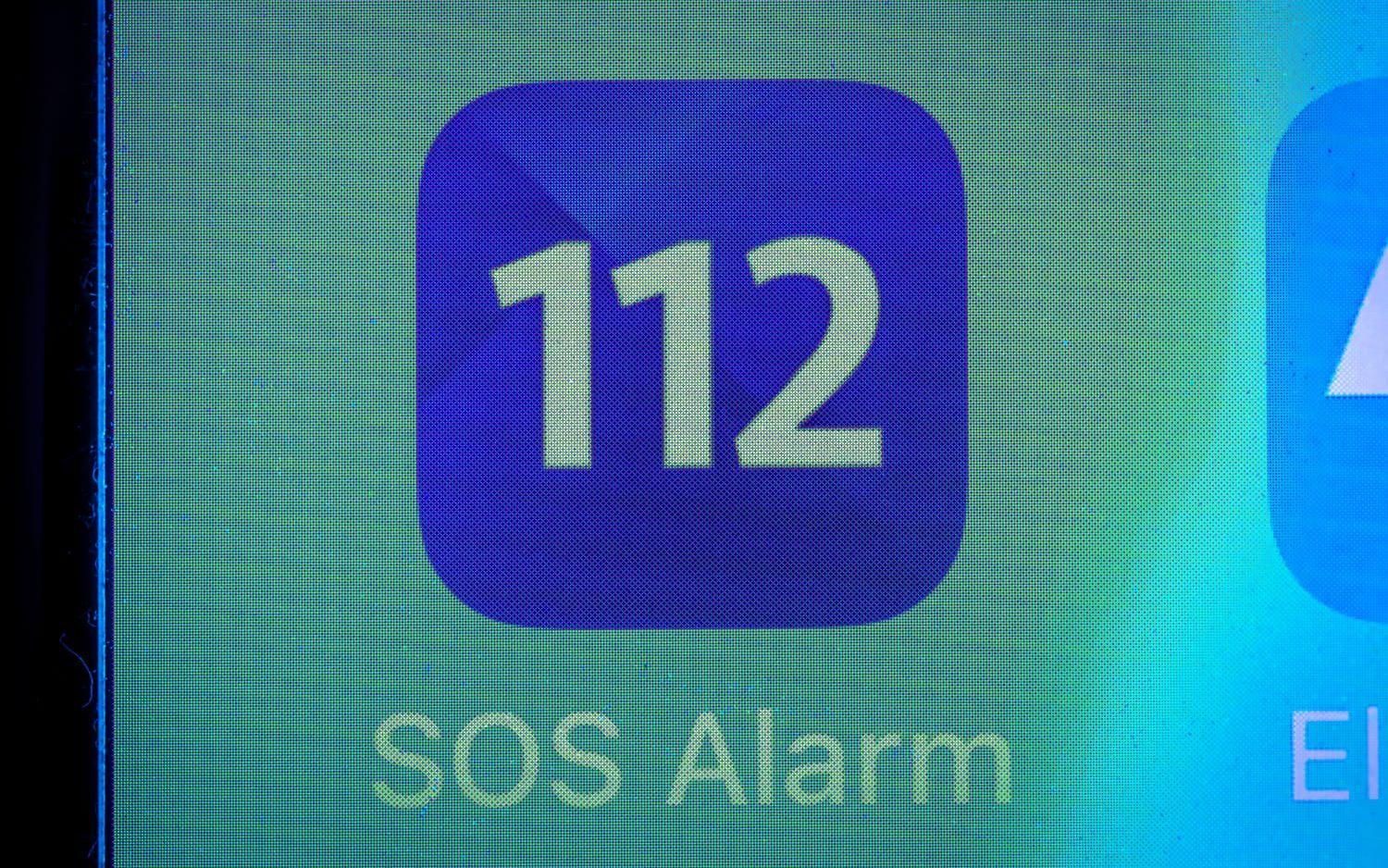 Vid årsskiftet hade 112-appen drygt 1 800 000 aktiva användare, enligt SOS Alarm. Arkivbild.