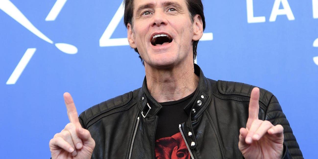 Skådespelaren Jim Carrey kommer troligen tolka spelfiguren Dr. Robotnik i filmatiseringen av "Sonic the hedgehog". Arkivbild.