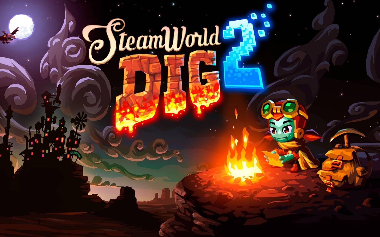 "Steamworld Dig 2" finns just nu ute till PC och Nintendo Switch men släpps snart även till Playstation 4 och Playstation Vita. Foto: Pressbild