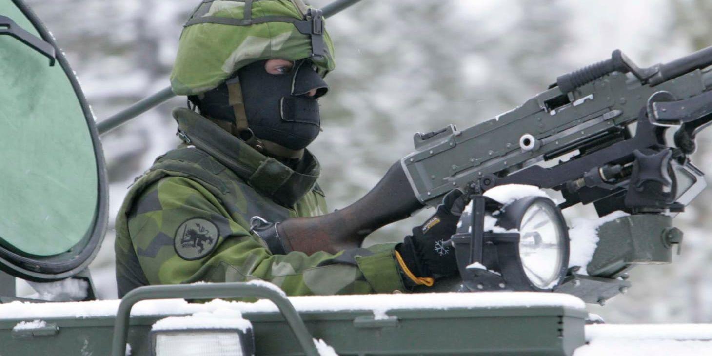 Svensk och finländsk militär har ofta övat tillsammans, till exempel i Nordic Battlegroup 2007. Arkivbild.