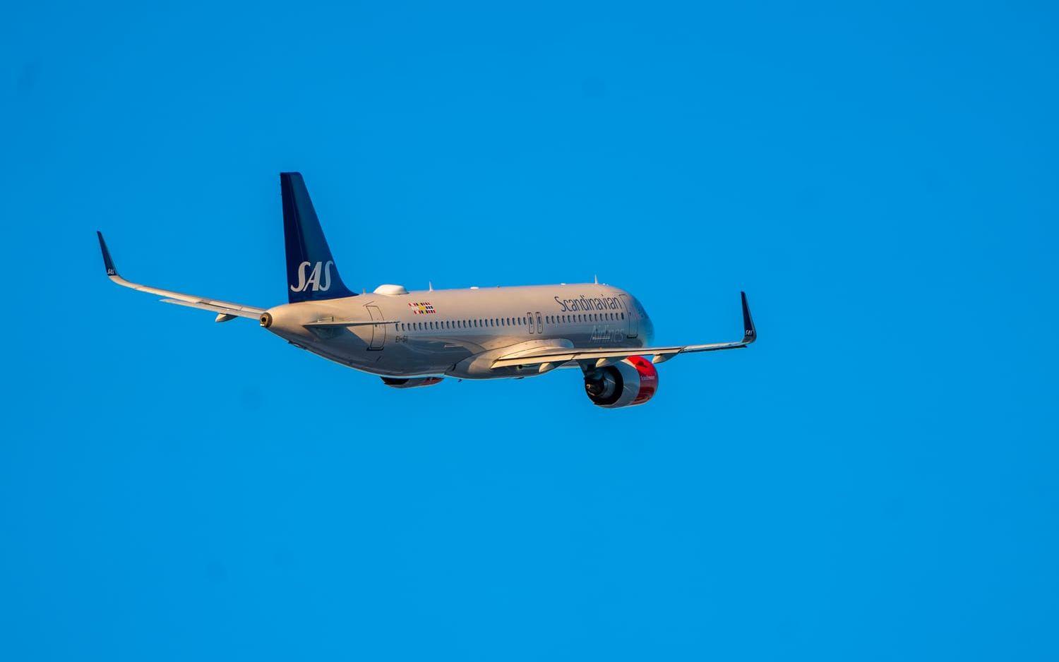 SAS stoppar flygningar över Ukrainas luftrum. Arkivbild.
