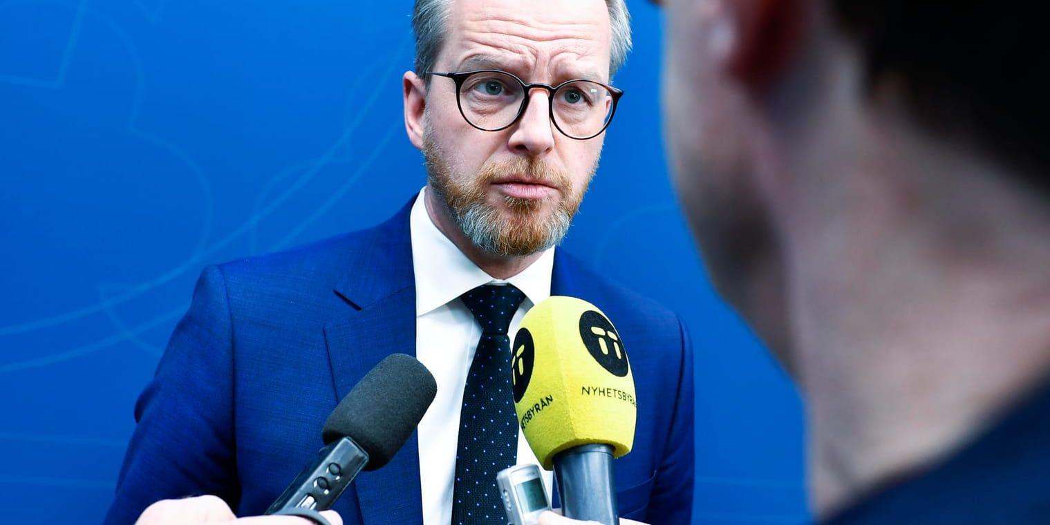 Inrikesminister Mikael Damberg (S). Arkivfoto.