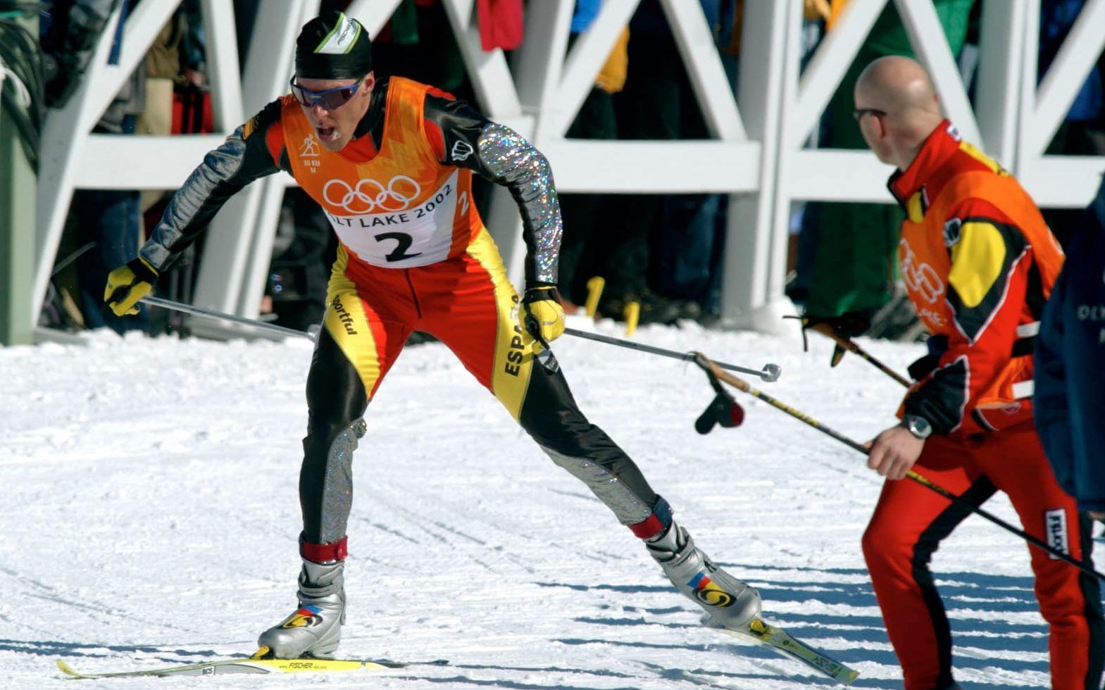 Mülegg vann tre individuella guld i OS, och uppvisningen på tremilen slår det mesta skidpubliken har sett. Foto: TT