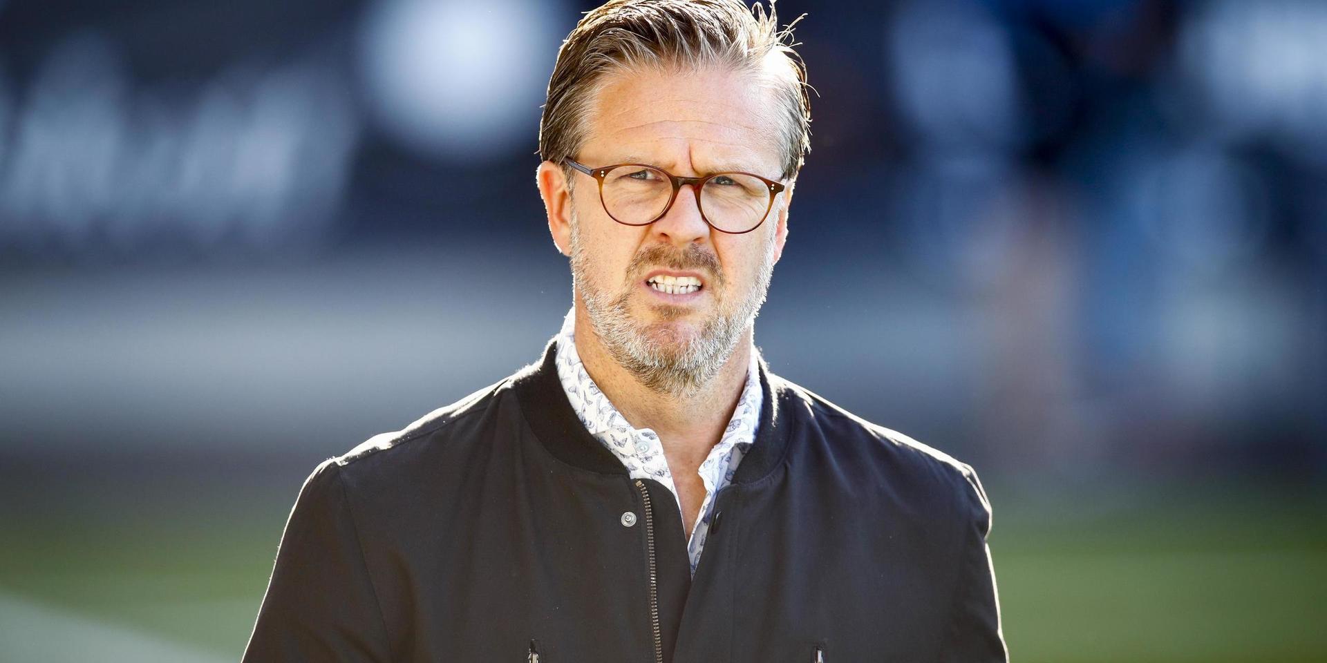 AIK:s tränare Rikard Norling vid onsdagens match i allsvenskan mellan BK Häcken och AIK på Bravida Arena.