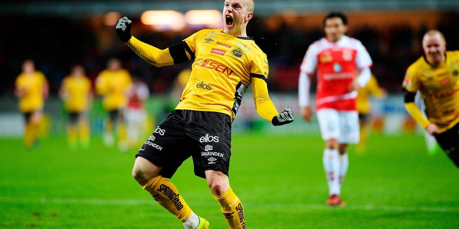 Daniel Gustavsson stod för två mål i Elfsborgs kross mot Kalmar.