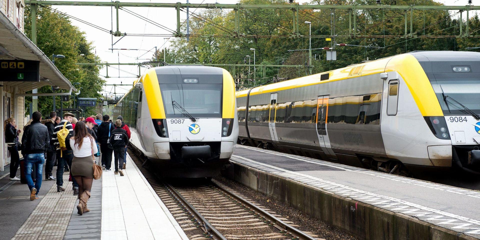 Tågen mellan Vänersborg och Göteborg påverkas av banarbeten.