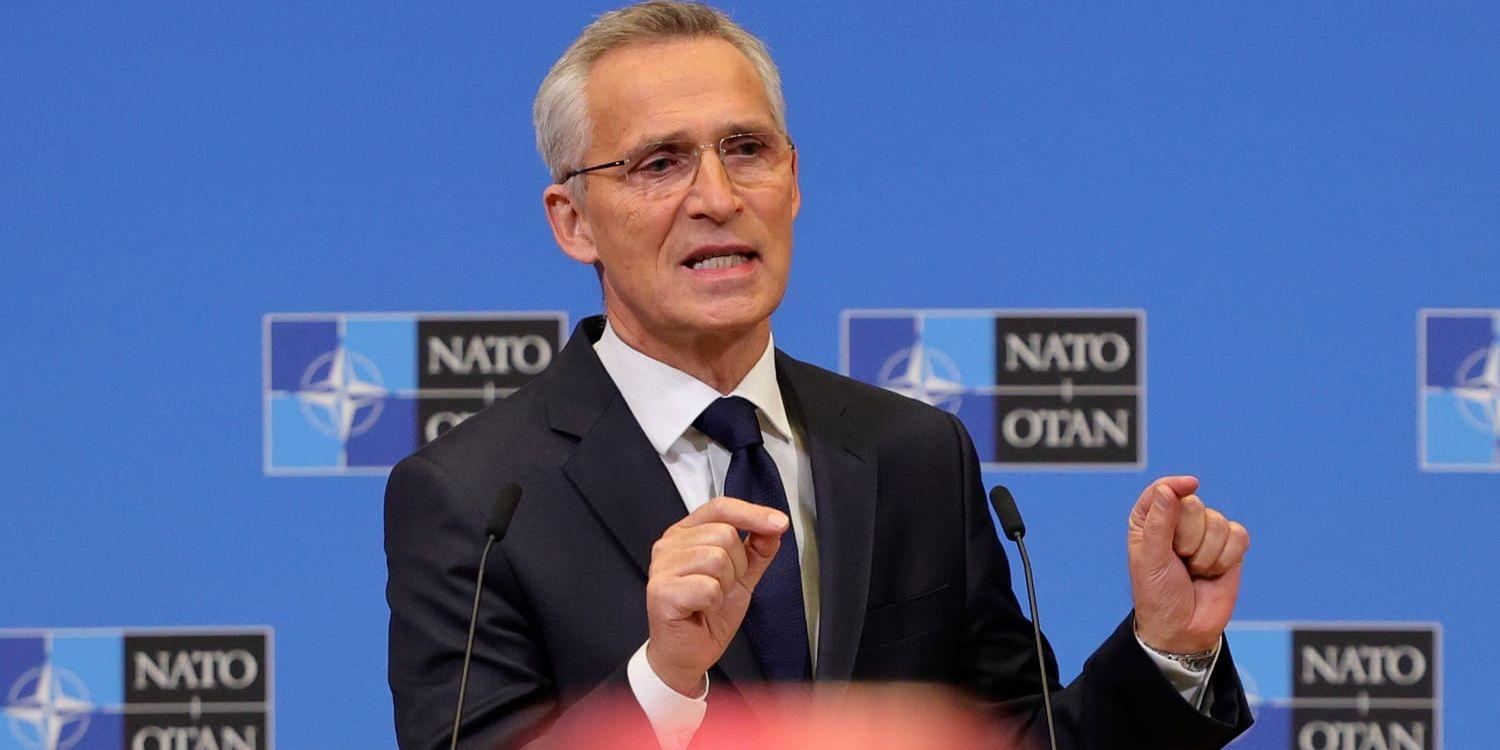 Natos generalsekreterare Jens Stoltenberg sa på en presskonferens under onsdagen att roboten som exploderade i Polen sannolikt kom från Ukrainas luftförsvar.