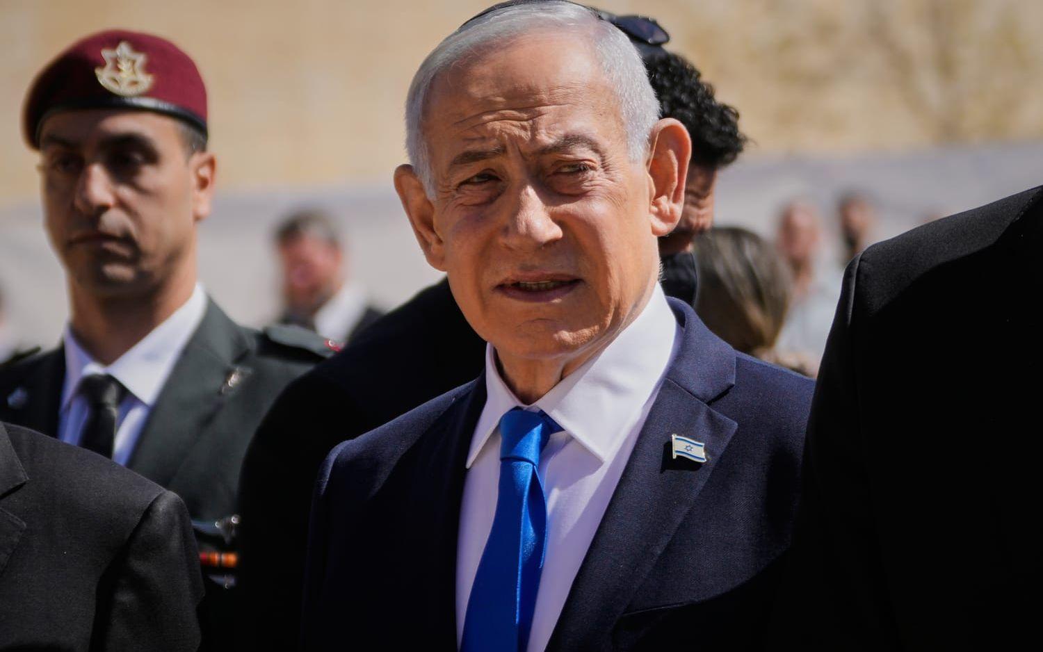 Israels premiärminister Benjamin Netanyahu. Arkivbild.