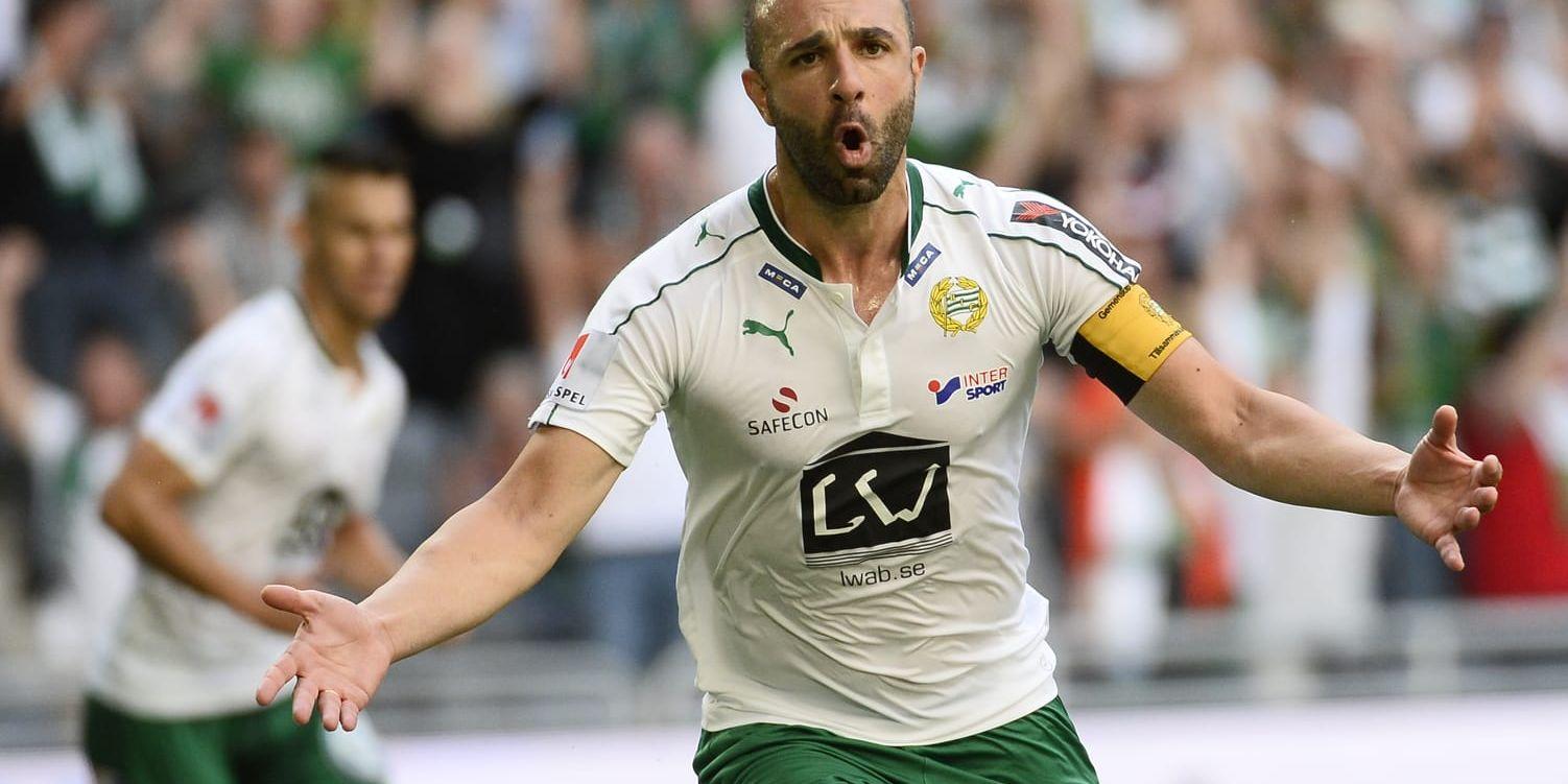 Hammarbys Kennedy Bakircioglu sköt 1–0 mot Kalmar på straff.