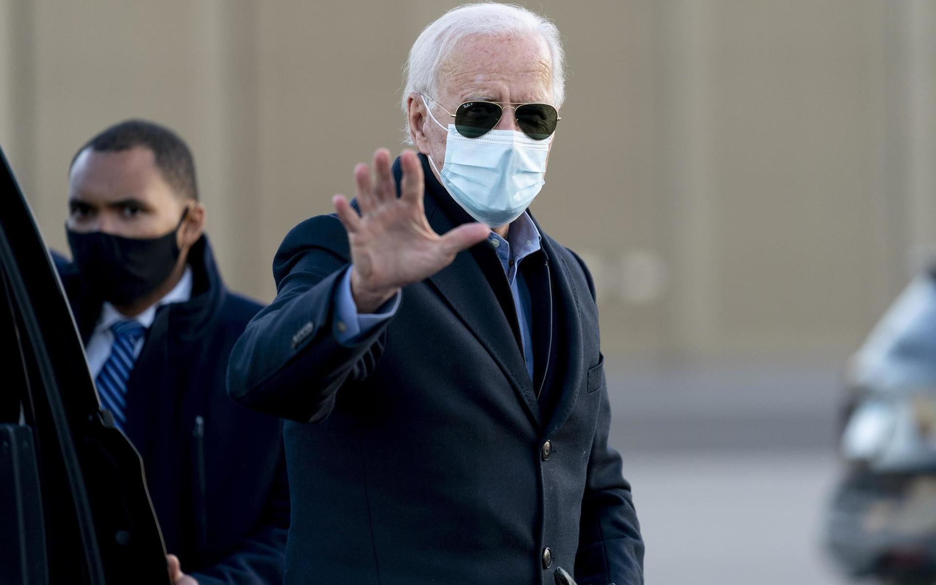Joe Biden tillträder under onsdagen som USA:s näste president. Han har under lång tid förespråkat användandet av munskydd för att förhindra spridningen av covid-19.
