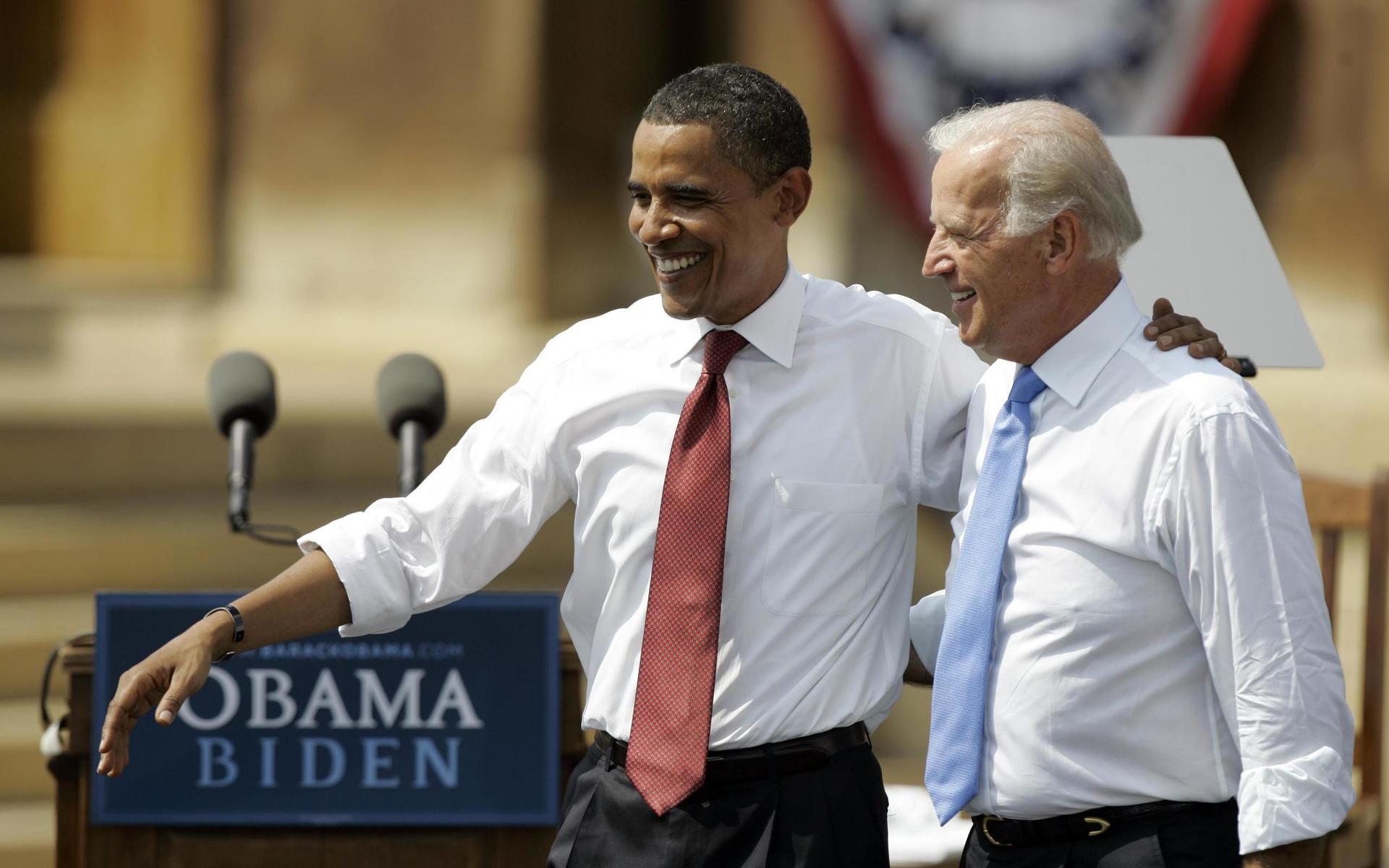 Joe Biden var Barack Obamas vicepresident under två ämbetsperioder 20 januari 2009 till 20 januari 2017.